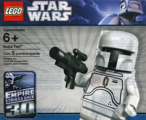 LEGO 2853835-1 White Boba Fett Figure