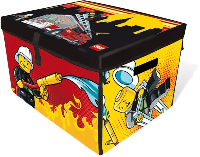 LEGO 2856200-1 Firefighter ZipBin Storage Toy Box