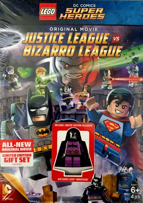 LEGO 3000062305-1 DC Comics Super Heroes: Justice League vs Bizarro League (DVD + Blu-Ray)