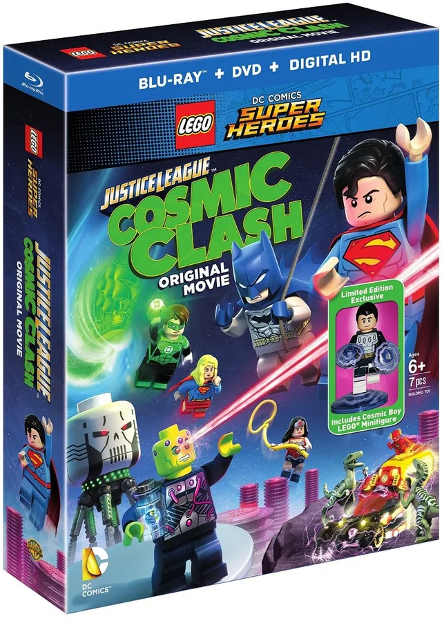 LEGO 3000066390-1 DC Comics Super Heroes: Justice League: Cosmic Clash (Blu-ray + DVD + Digital)