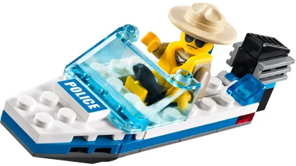 LEGO 30017-1 Police Boat