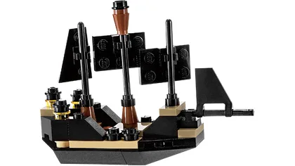LEGO 30130-1 Mini Black Pearl
