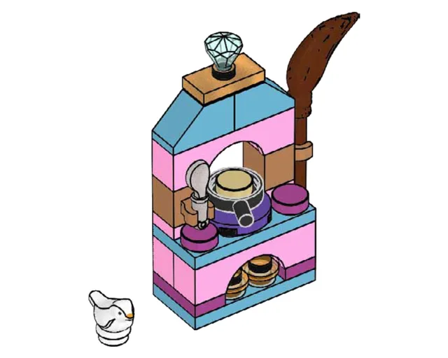 LEGO 302103-1 Cinderella's Kitchen