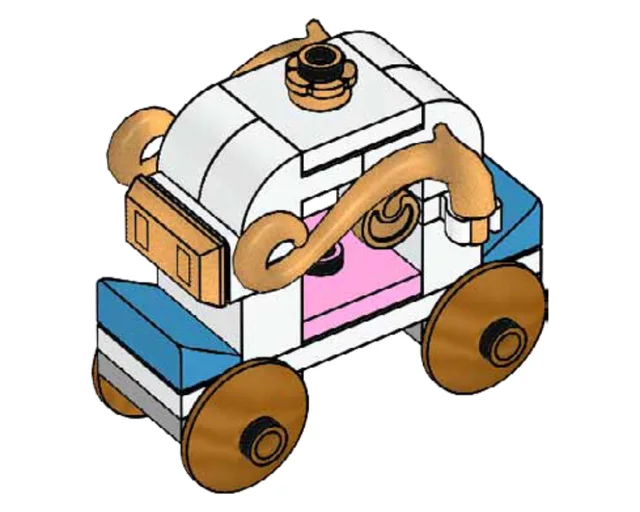 LEGO 302107-1 Cinderella's Carriage