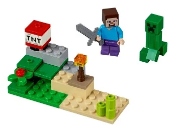 LEGO 30393-1 Steve and Creeper