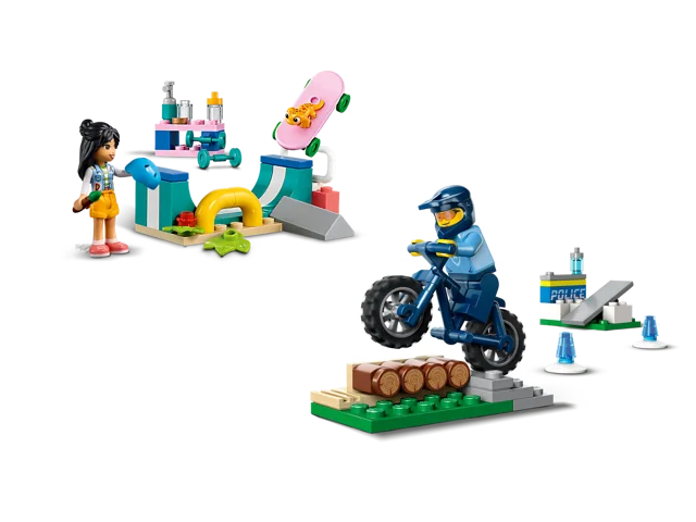 LEGO 30638-2 Police Bicycle Training & Skate Ramp