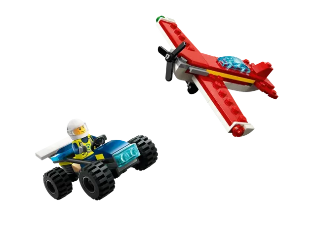 LEGO 30664-2 City Police Off-Road Buggy Car and 3in1 Red Plane