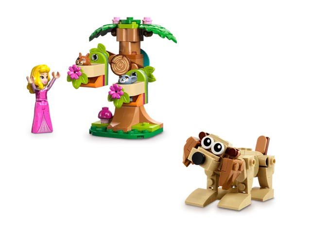 LEGO 30666-2 Aurora’s Forest Playground and 3in1 Gift Animals