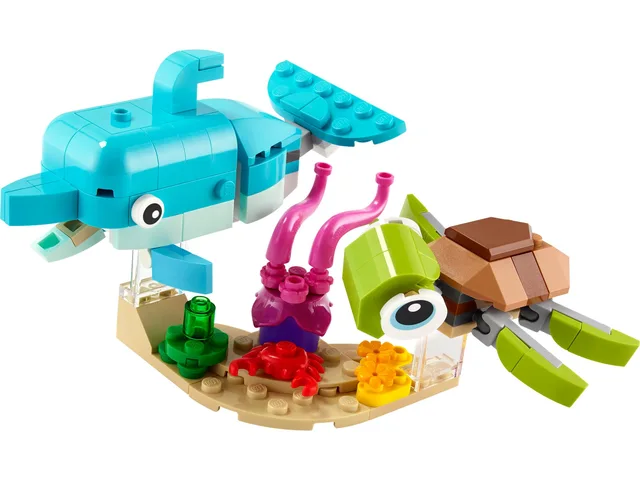 LEGO 31128-1 Dolphin and Turtle