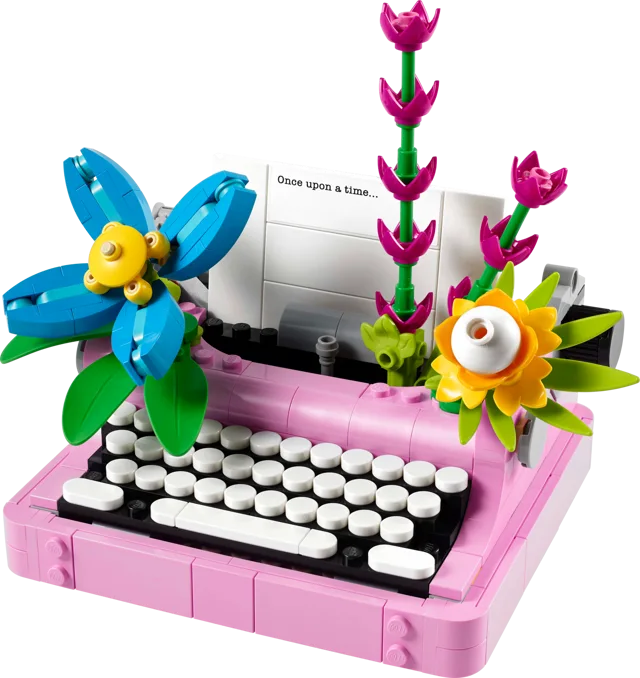 LEGO 31169-1 Typewriter with Flowers