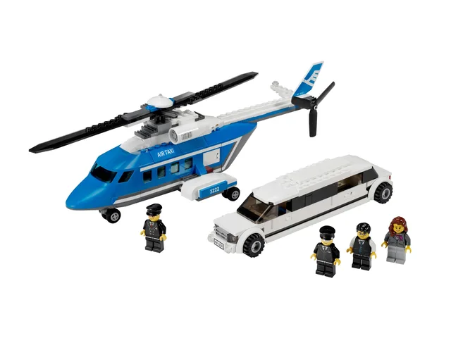 LEGO 3222-1 Helicopter and Limousine