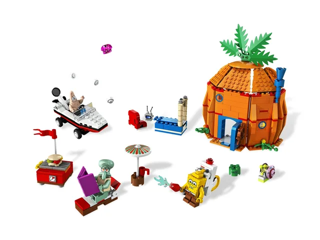 LEGO 3834-1 Good Neighbors at Bikini Bottom