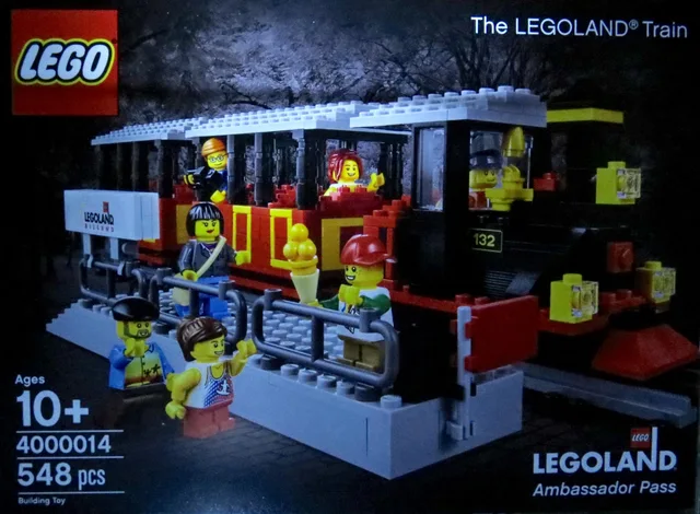 LEGO 4000014-3 The LEGOLAND Train (LEGOLAND Ambassador Pass Version)
