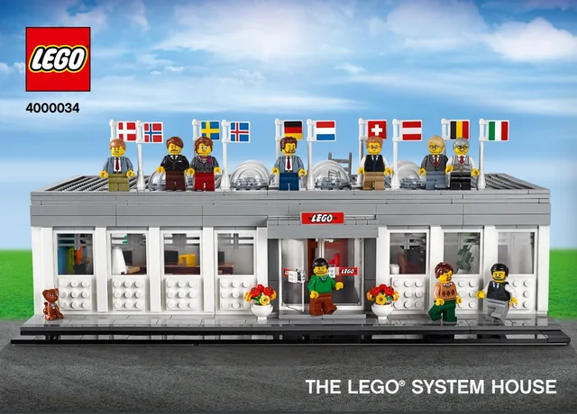 LEGO 4000034-1 The LEGO System House