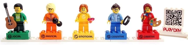 LEGO 4000036-1 The Playful 5 Minifigure Set