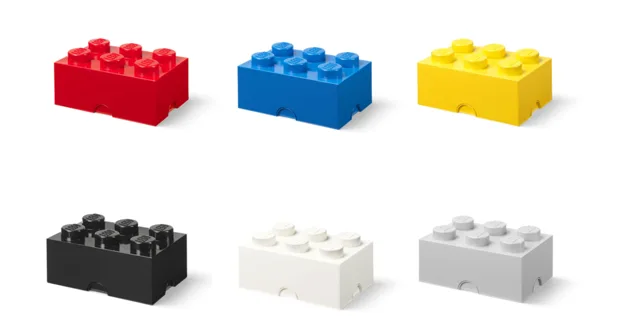 LEGO 40000803-1 Storage Brick 2 x 3 (All Colors)