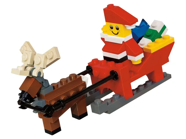 LEGO 40010-1 Santa with Sleigh