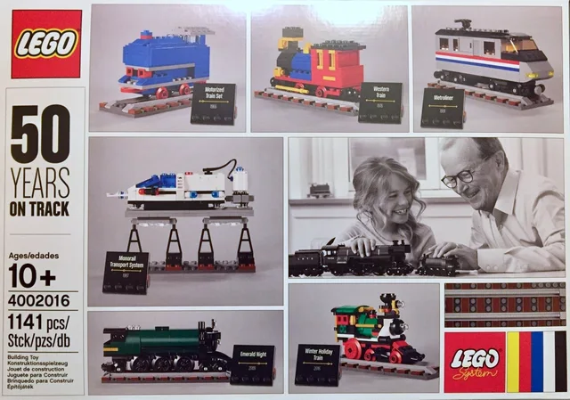 LEGO 4002016-1 50 Years On Track