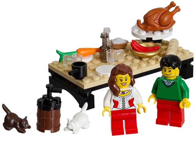 LEGO 40056-1 Thanksgiving Feast