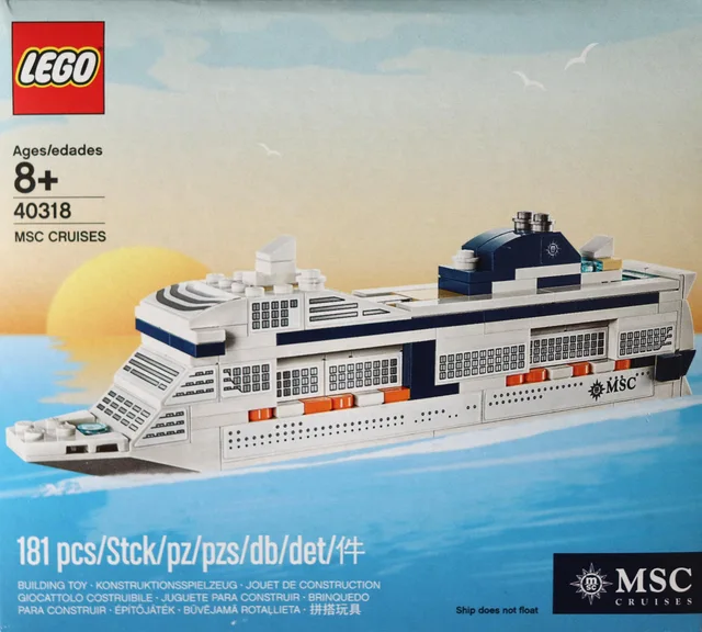 LEGO 40318-1 MSC Cruises