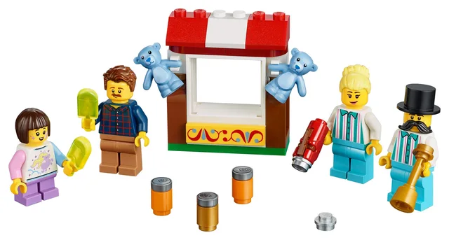 LEGO 40373-1 Fairground Minifigure Accessory Set