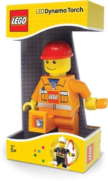 LEGO 4041268212190-2 Construction Worker Dynamo Flashlight