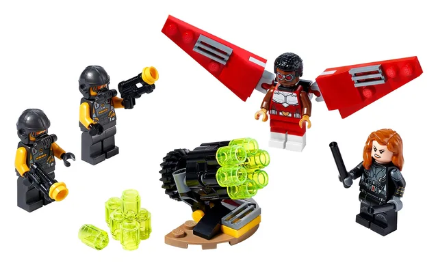 LEGO 40418-1 Falcon & Black Widow Team Up