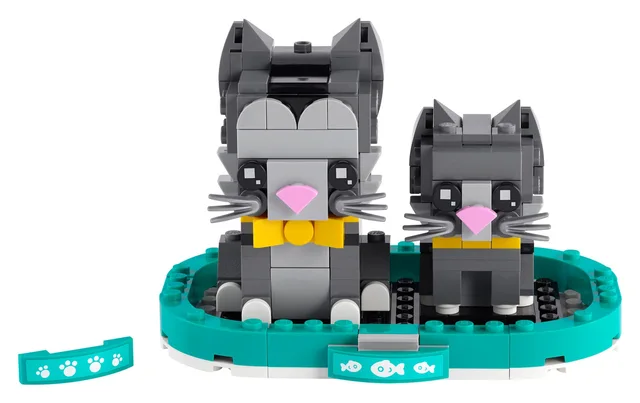 LEGO 40441-1 Shorthair Cat and Kitten