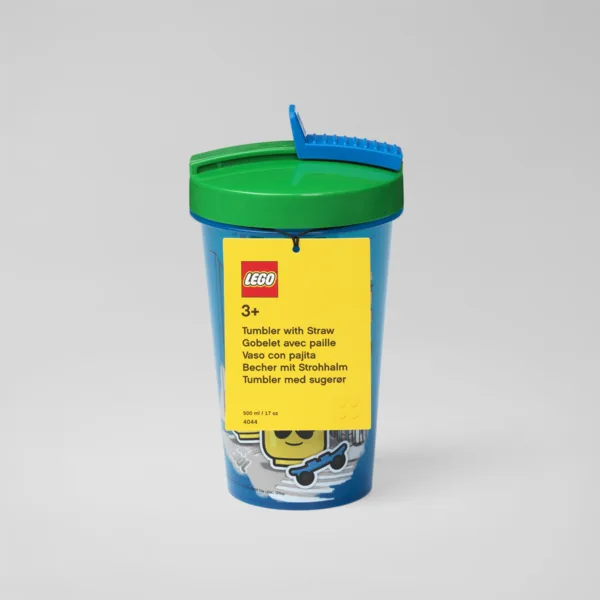 LEGO 40441724-1 Boy Tumbler with Straw