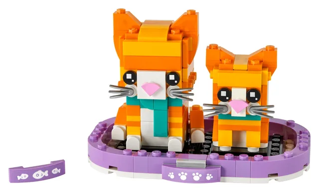 LEGO 40480-1 Ginger Tabby and Kitten