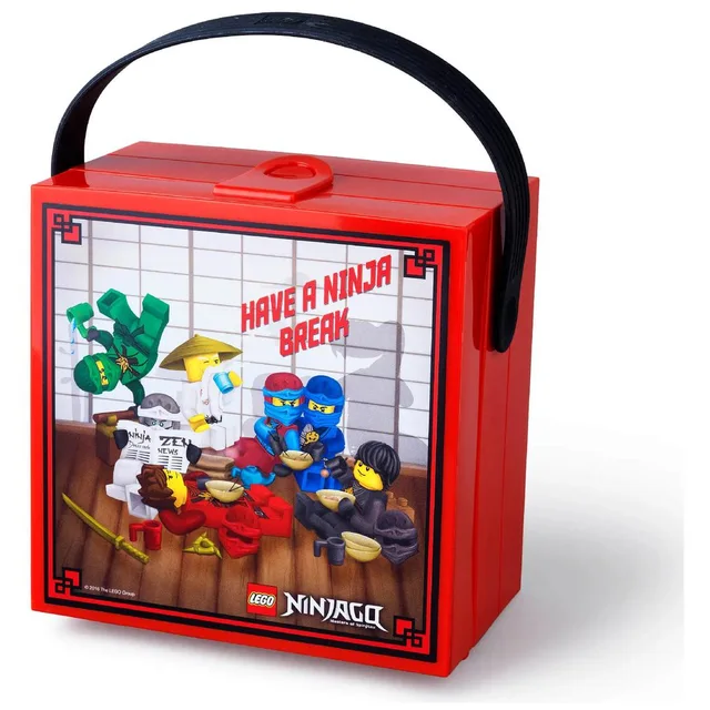 LEGO 40511733-1 Ninjago Lunch Box with Handle - Red
