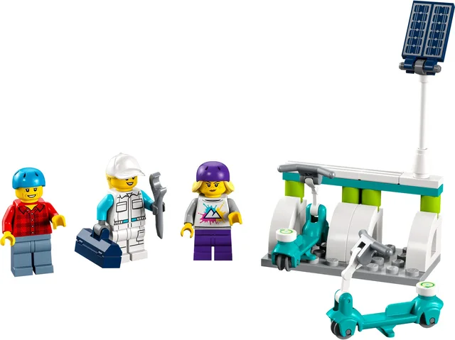 LEGO 40526-1 Electric Scooters & Charging Dock