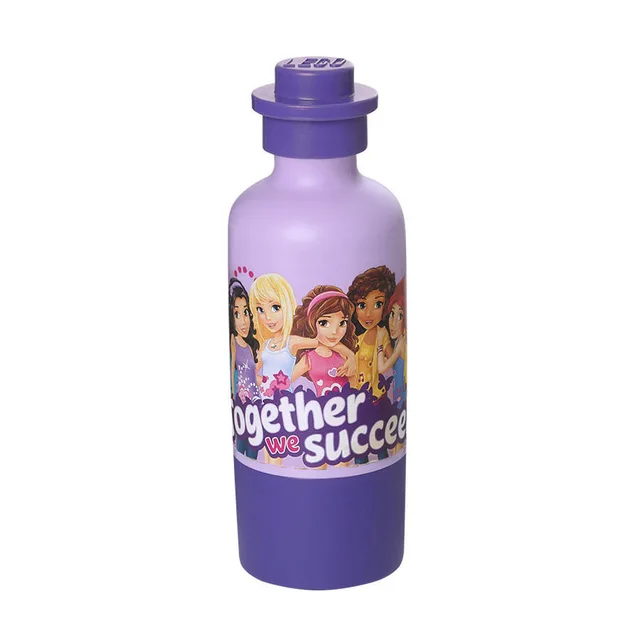 LEGO 40551732-1 Friends Together We Succeed Drinking Bottle with Cup - Purple