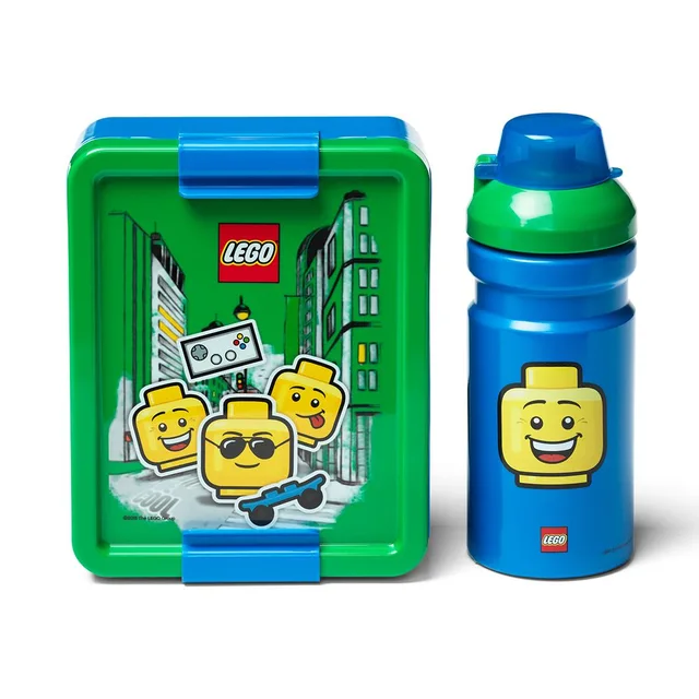 LEGO 40581724-1 Boy Emoticon Lunch Set