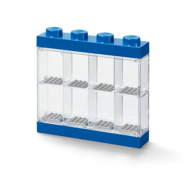 LEGO 40650005-1 Minifigure Display Case 8 (Blue)