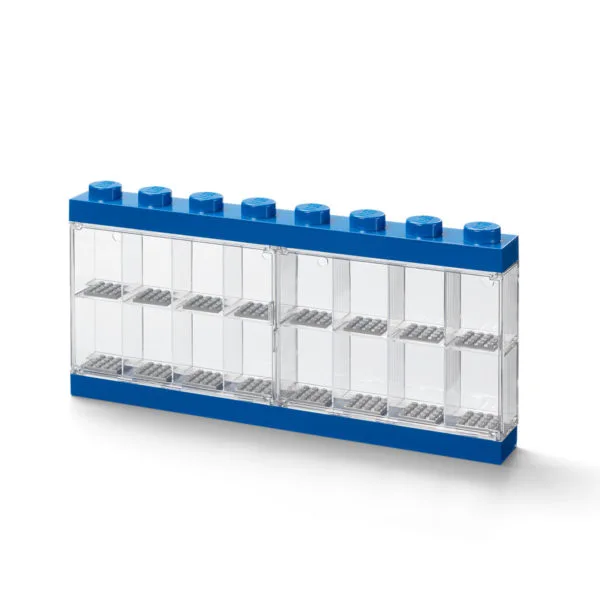 LEGO 40660005-1 Minifigure Display Case 16 (Blue)