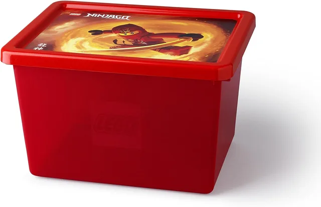LEGO 40941733-1 Storage Box Large with Ninjago Kai Print