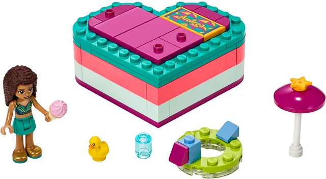 LEGO 41384-1 Andrea's Summer Heart Box