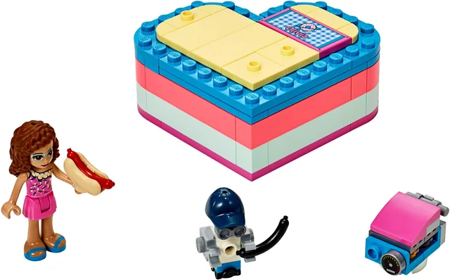 LEGO 41387-1 Olivia's Summer Heart Box