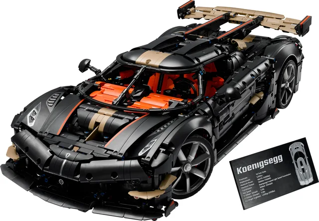 LEGO 42232-1 Koenigsegg Sadair's Spear Megacar