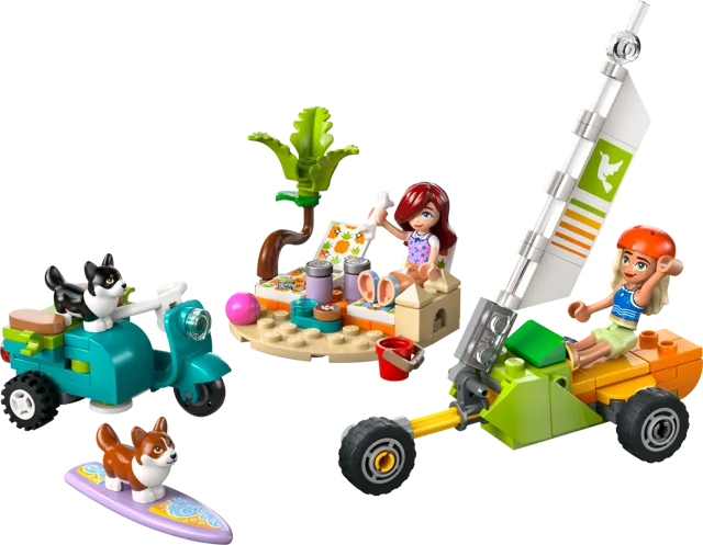 LEGO 42641-1 Surfing Dogs and Scooter Adventure