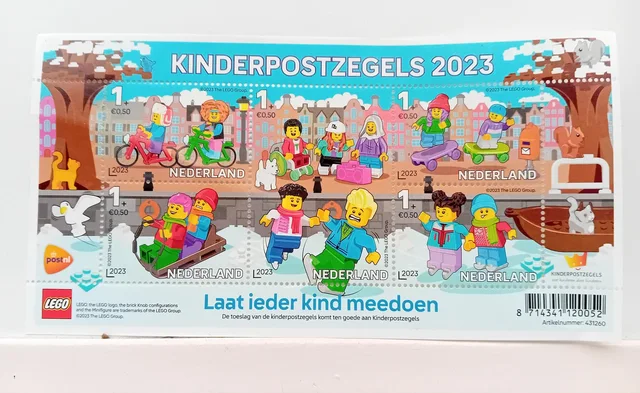 LEGO 431260-1 Kinderpostzegels 2023