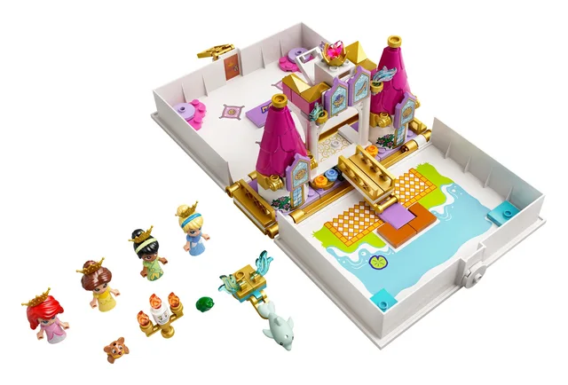 LEGO 43193-1 Ariel, Belle, Cinderella and Tiana's Storybook Adventures