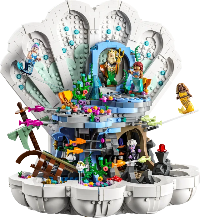 LEGO 43225-1 The Little Mermaid Royal Clamshell