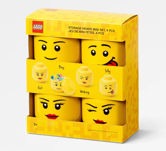 LEGO 43330800-1 Storage Heads Mini Set