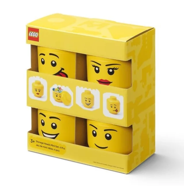 LEGO 43330801-1 Storage Heads Mini Set