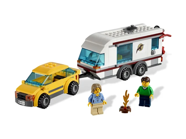 LEGO 4435-1 Car and Caravan
