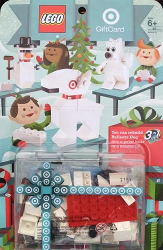 LEGO 4659758-1 Build a Bullseye 3 in 1 Target Gift Card Promotional