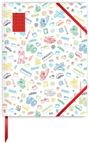 LEGO 4895028516666-1 Sketchbook - Red