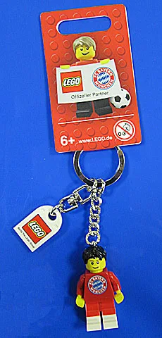 LEGO 5000147-1 FC Bayern Key Chain (Black Hair)